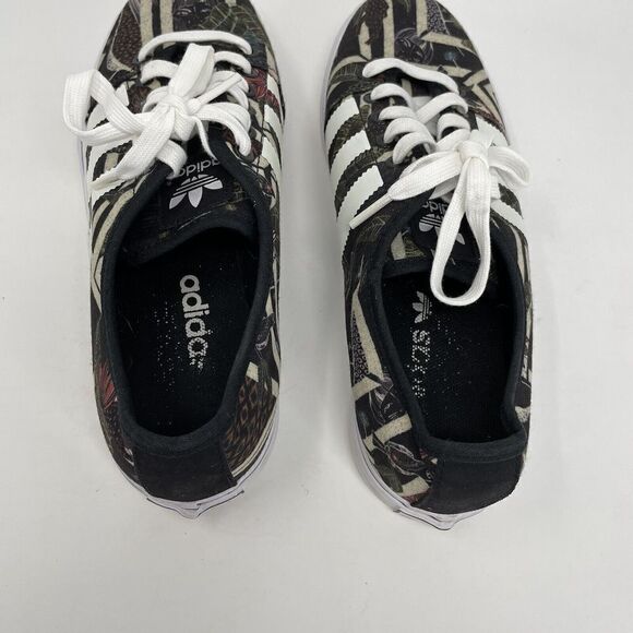 ADIDAS Originals Women's Adria Lo WMN Lace-Up Sneaker B25811 Jungle-Print Sz 8.5 - Picture 4 of 9